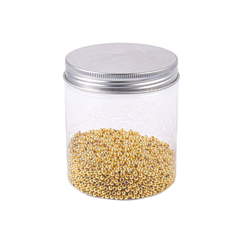 Gold Pearl Style Duże szklane hafty 4,0 mm