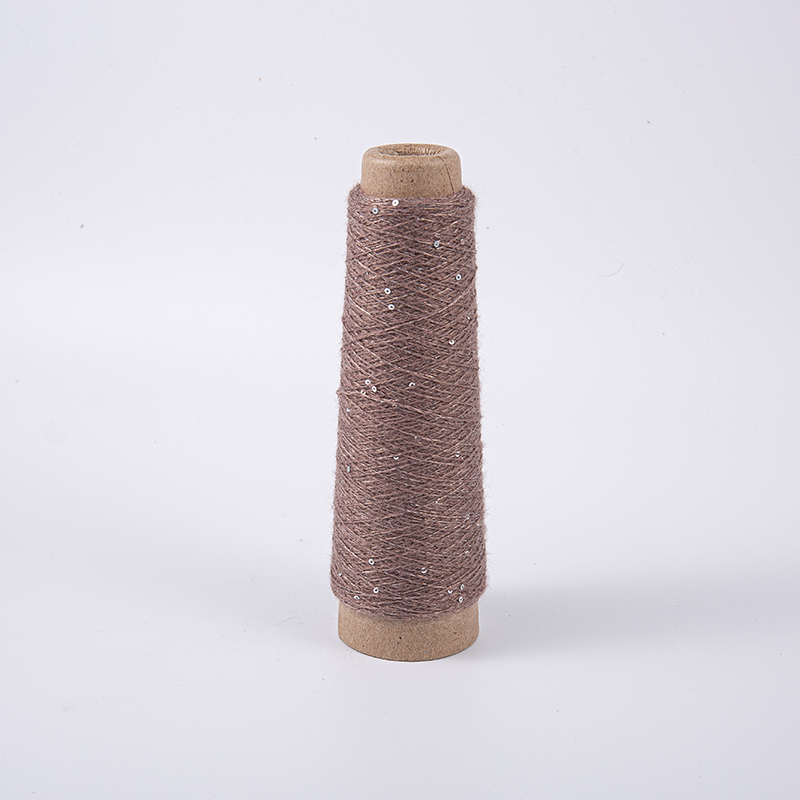 Piętka poliestru cekiny do dziania DIY Fancy Crochet Tkaing Nić szycia